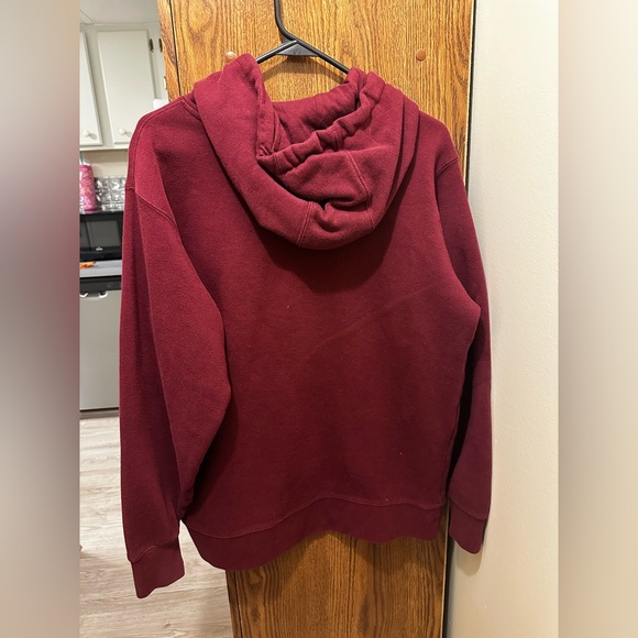 Ariat Women’s Burgundy Hoodie Sweater - Picture 4 of 4